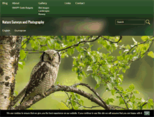 Tablet Screenshot of naturemonitoring.com